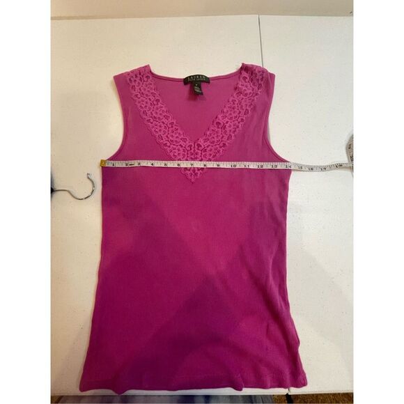 Women’s lot bundle Lauren Ralph Lauren sleeveless tanks size medium - Picture 6 of 11